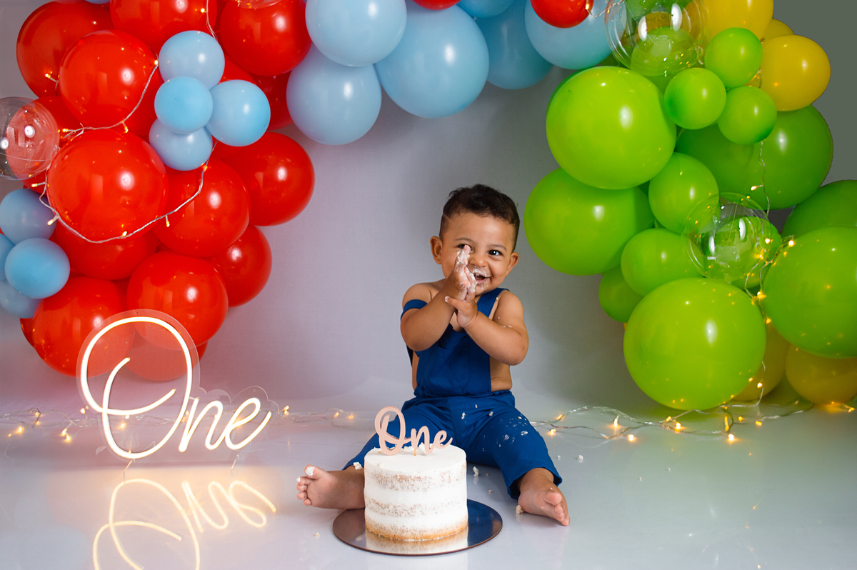 Cake Smash do Vicente - Canoas