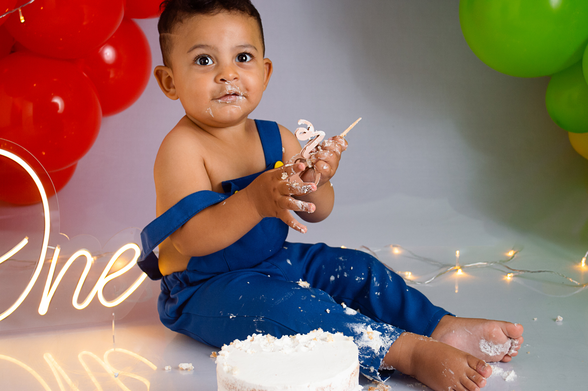 Cake Smash do Vicente - Canoas