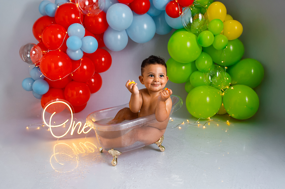 Cake Smash do Vicente - Canoas