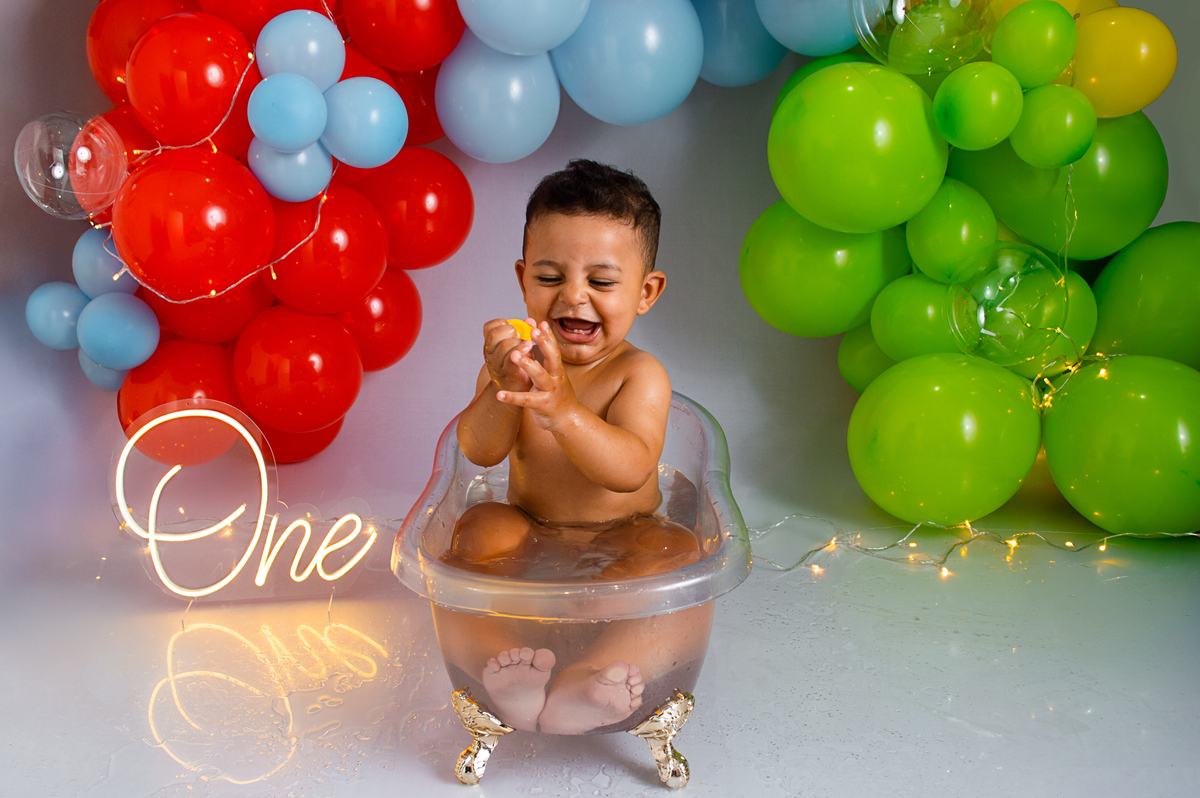 Cake Smash do Vicente - Canoas