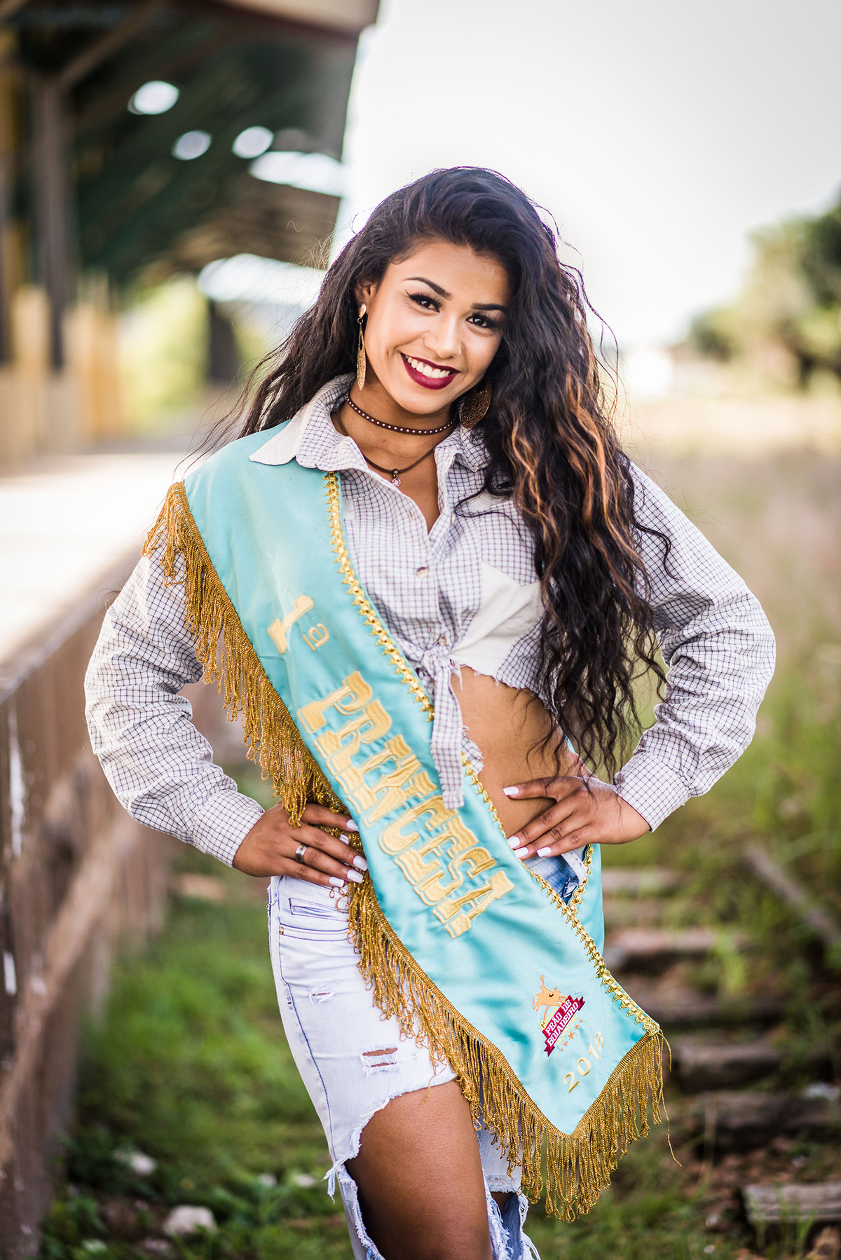 Lytsen Thanielly - 1º Princesa Festa do Peão de Boiadeiro - Castro- Paraná