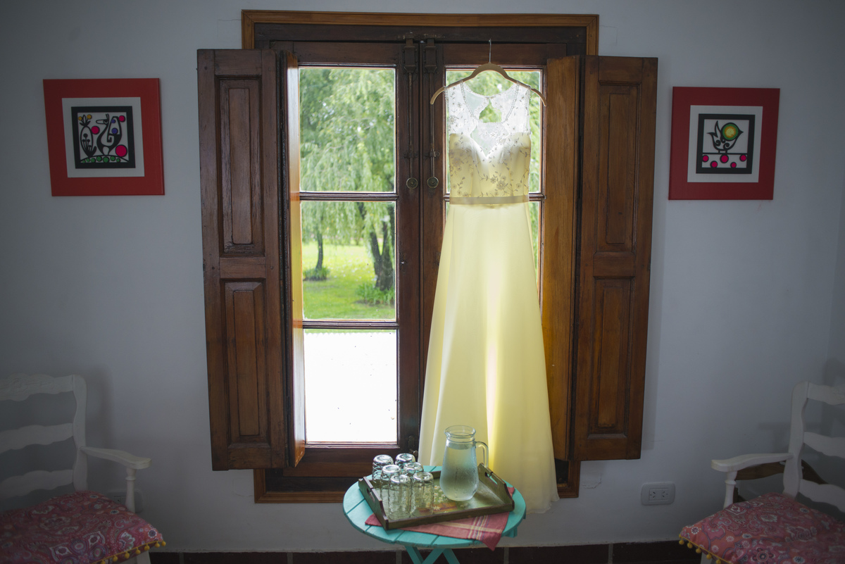 Vestido de novia. La Celestina. Marcos Pasquare fotógrafo de bodas. Buenos Aires.