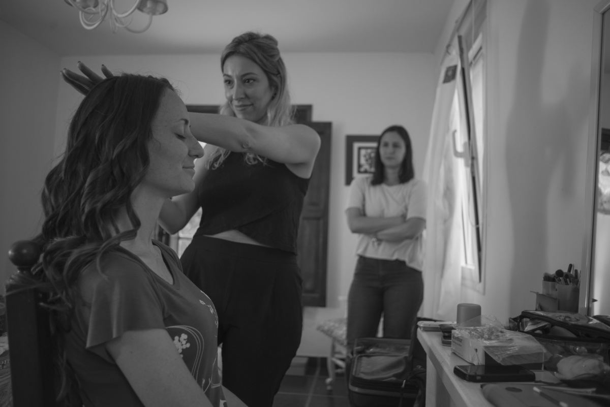 Getting ready de la novia.  La Celestina. Marcos Pasquare fotógrafo de bodas. Buenos Aires.