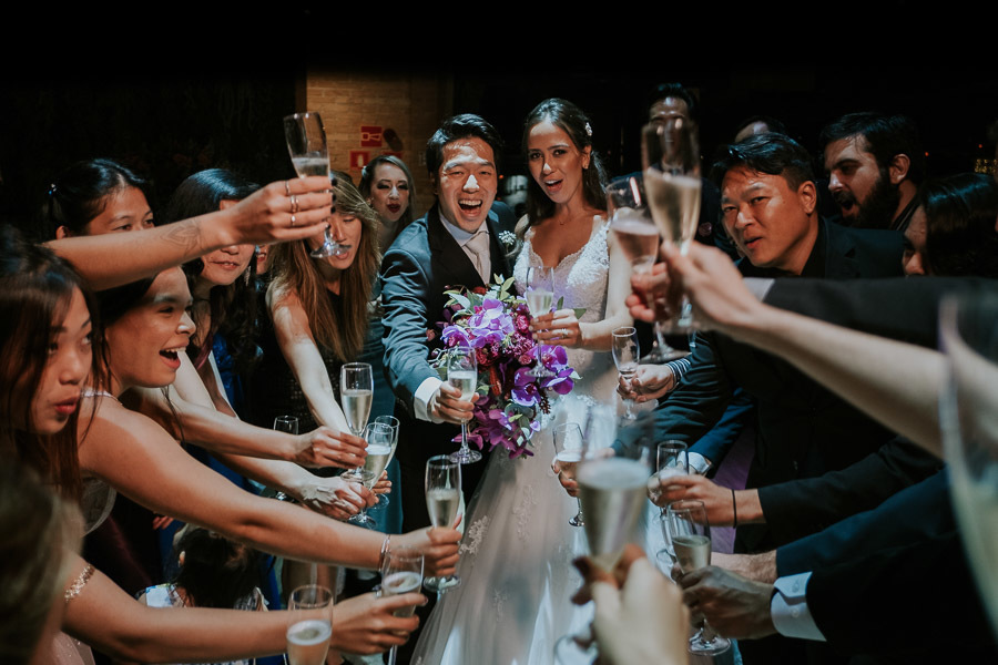 Casamento de Larissa e James no Espaço Wood por Anderson Crepaldi Fotografia