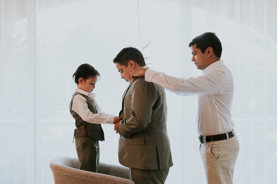 Destination wedding de Luana e Michel em Cancún, México no resort Sandos Playacar por Anderson Crepaldi Fotografia