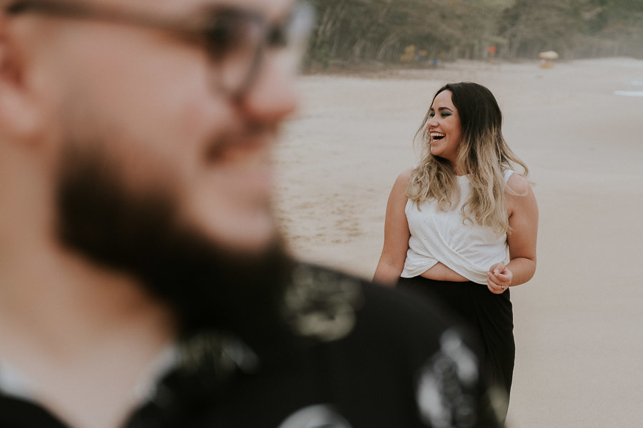 Ensaio pré wedding de Victória e Vitor na Praia do Felix em Ubatuba por Anderson Crepaldi Fotografia