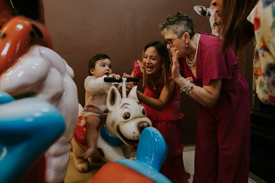 Festa de aniversário infantil com tema circo de Rafaela e Manuela no Buffet Villa safari, em Santo André por Anderson Crepaldi Fotografia