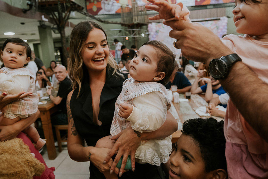Festa de aniversário infantil com tema circo de Rafaela e Manuela no Buffet Villa safari, em Santo André por Anderson Crepaldi Fotografia