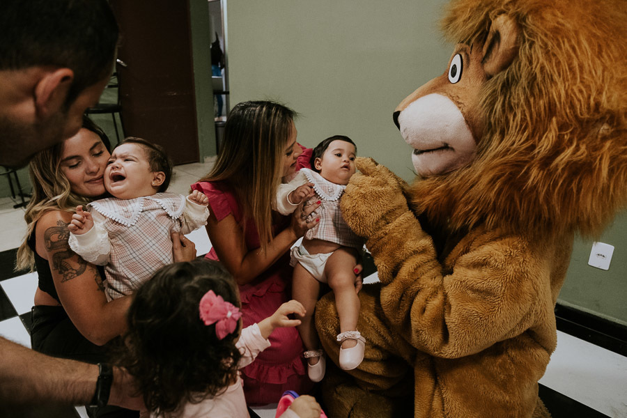 Festa de aniversário infantil com tema circo de Rafaela e Manuela no Buffet Villa safari, em Santo André por Anderson Crepaldi Fotografia