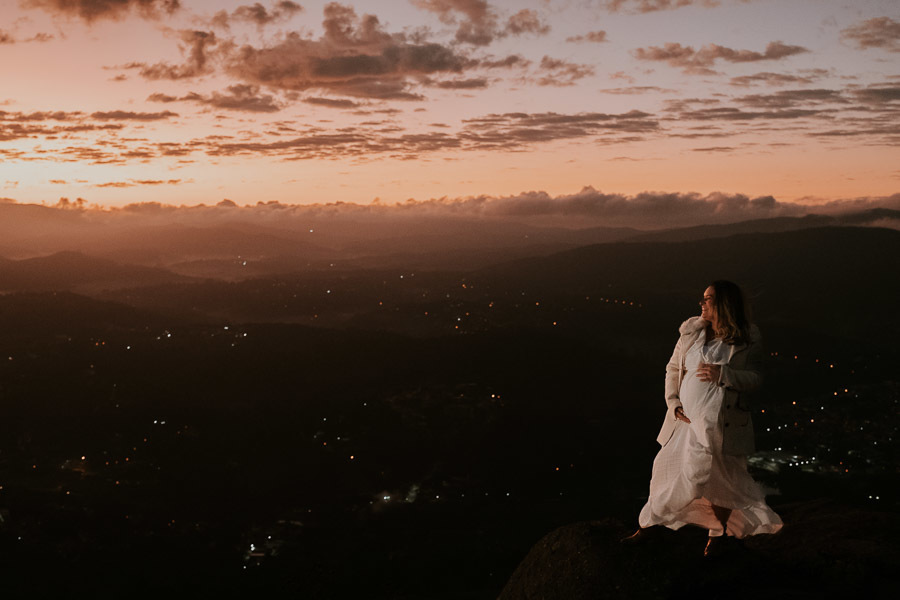 Ensaio fotográfico Gestante Karina no Pico do Olho D'água em Mairiporã por Anderson Crepaldi Fotografia