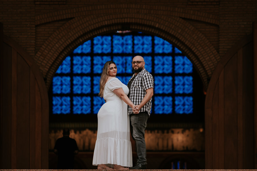 Ensaio pré wedding de Suzana e Antônio no Santuário Nacional de Nossa Senhora Aparecida por Anderson Crepaldi Fotografia