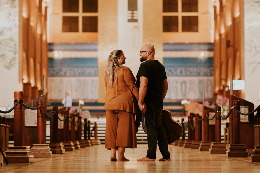 Ensaio pré wedding de Suzana e Antônio no Santuário Nacional de Nossa Senhora Aparecida por Anderson Crepaldi Fotografia