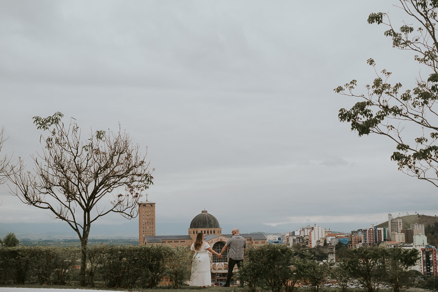 Ensaio pré wedding de Suzana e Antônio no Santuário Nacional de Nossa Senhora Aparecida por Anderson Crepaldi Fotografia
