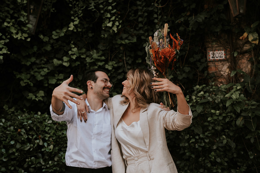 Casamento intimista de Thais e Felipe no cartório Jardim América em São Paulo por Anderson Crepaldi Fotografia