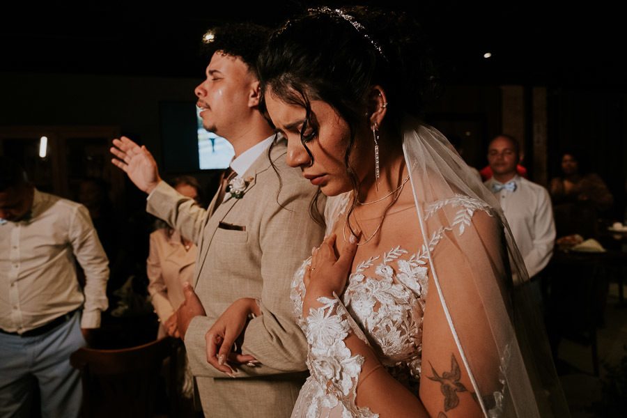 Mini wedding Sara e Luis no restaurante Coco Bambu Market Place em São Paulo por Anderson Crepaldi Fotografia