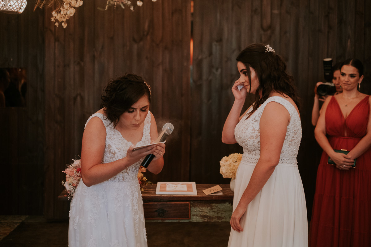 Casamento de Talita e Camila no Espaço Quinthal Presença por Anderson Crepaldi Fotografia