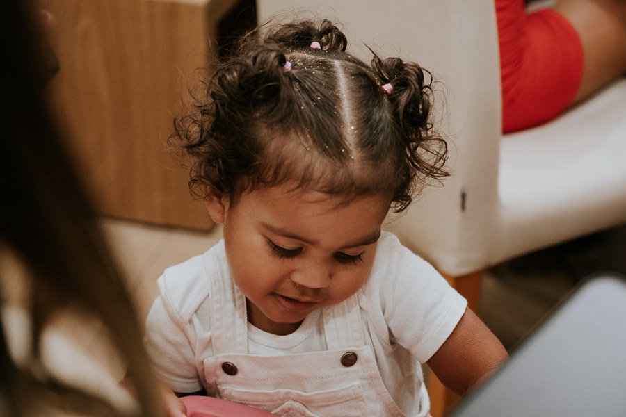 Festa de aniversário infantil da Manuela com tema girassol em Taboão da Serra