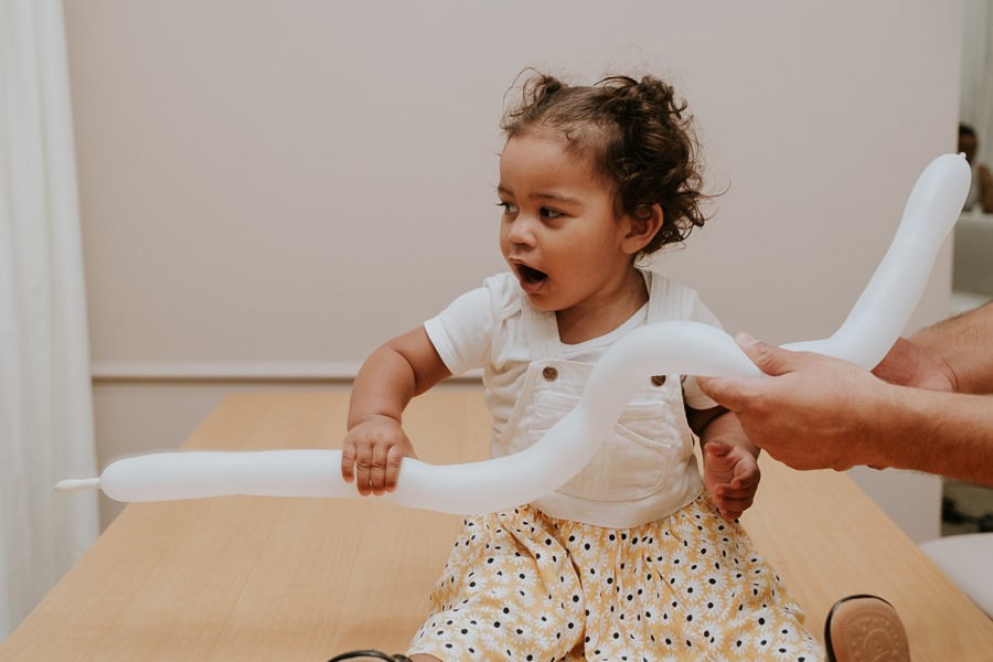Festa de aniversário infantil da Manuela com tema girassol em Taboão da Serra