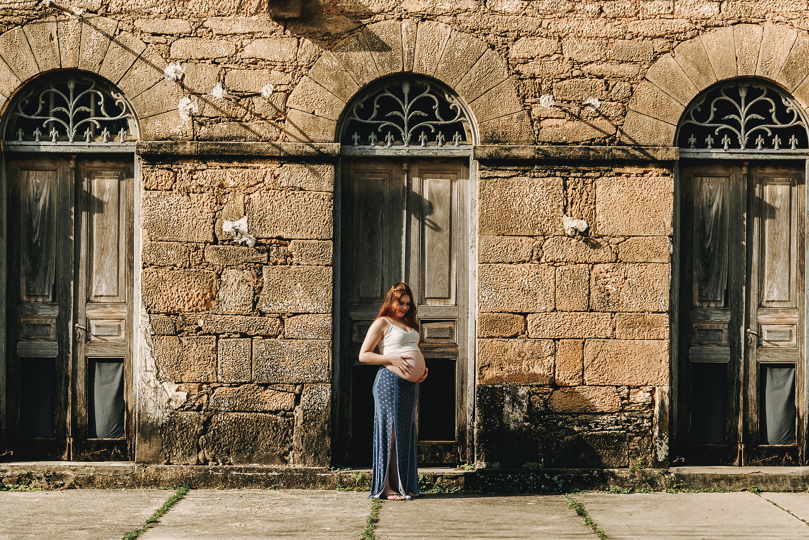 Ensaio Fotográfico Gestante Fazenda Ipanema/SP