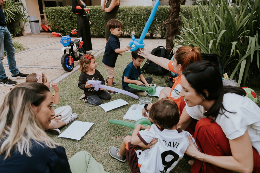 Festa de aniversário infantil do Henrique com tema música que aconteceu em casa em São Paulo