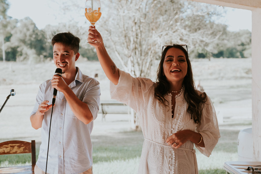 Mini wedding de Thainá e Victor no Sítio Ilha das Palmas em Tatuí por Anderson Crepaldi Fotografia