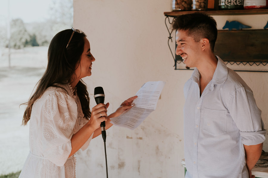 Mini wedding de Thainá e Victor no Sítio Ilha das Palmas em Tatuí por Anderson Crepaldi Fotografia