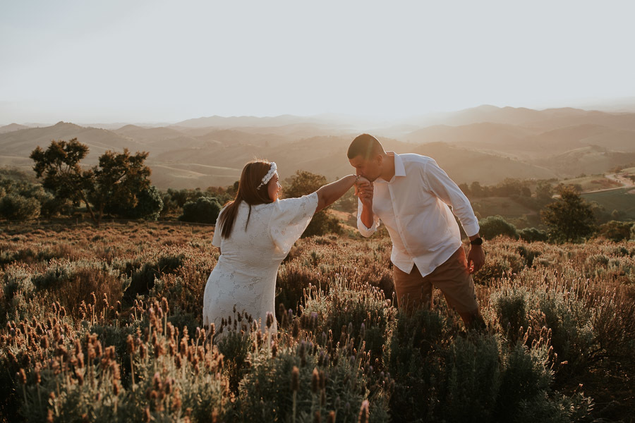 Ensaio Pré wedding no Lavandário de cunha por Anderson Crepaldi Fotografia