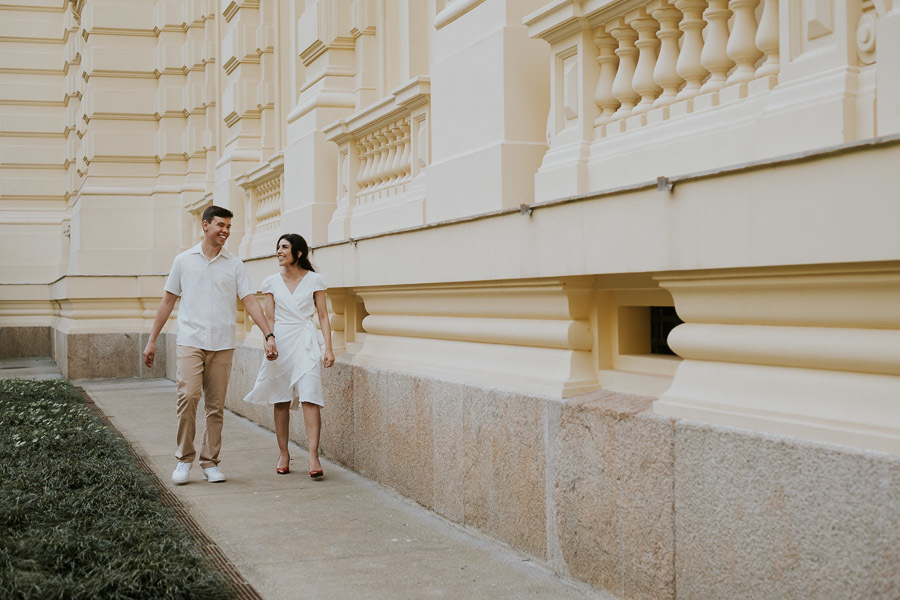 Ensaio pré casamento de Ananda e Bruno no Parque da Independência/museu do ipiranga em São Paulo por Anderson Crepaldi Fotografia