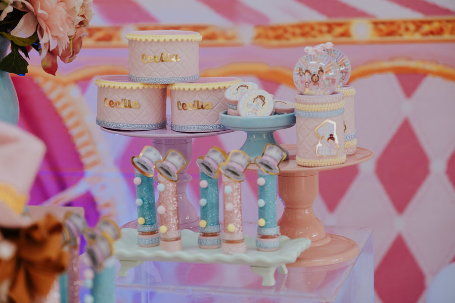 Festa infantil Cecília com tema circo no salão de festas da Komatsu por Anderson Crepaldi Fotografia