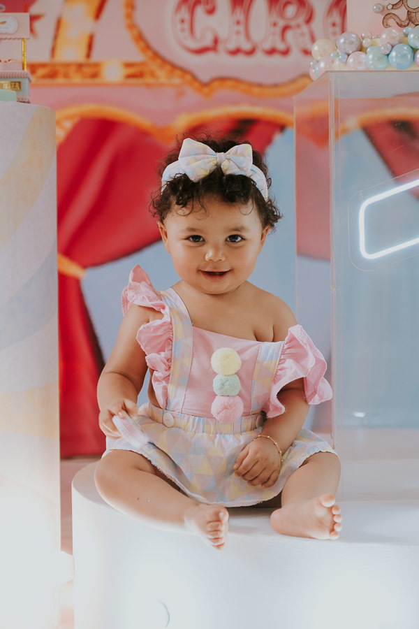 Festa infantil Cecília com tema circo no salão de festas da Komatsu por Anderson Crepaldi Fotografia