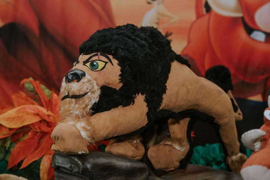 Festa de aniversário infantil com tema O rei Leão de Lucas no Buffet Folia Premium por Anderson Crepaldi Fotografia