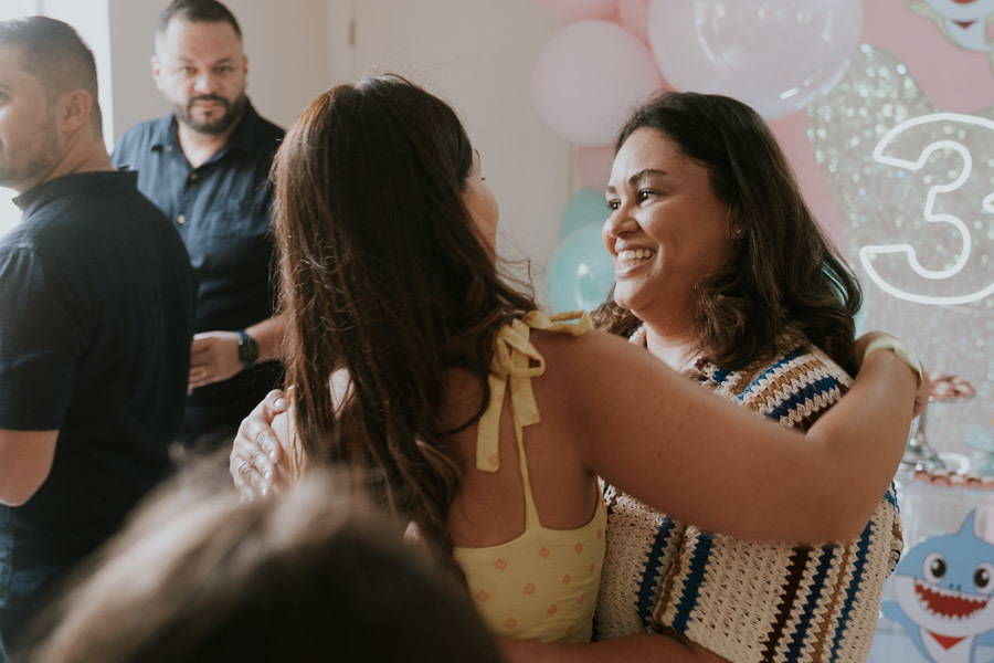 Festa de aniversário infantil com tema Baby Shark de Manuela no Taboão da Serra por Anderson Crepaldi Fotografia