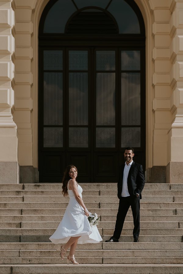 Ensaio pré wedding no Museu do Ipiranga/ Parque da Independência de Erika e Anderson por Anderson Crepaldi Fotografia