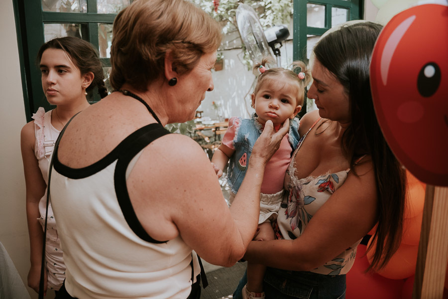 Festa infantil com tema frutas de Serena no Restaurante Famiglia Geraci por Anderson Crepaldi Fotografia