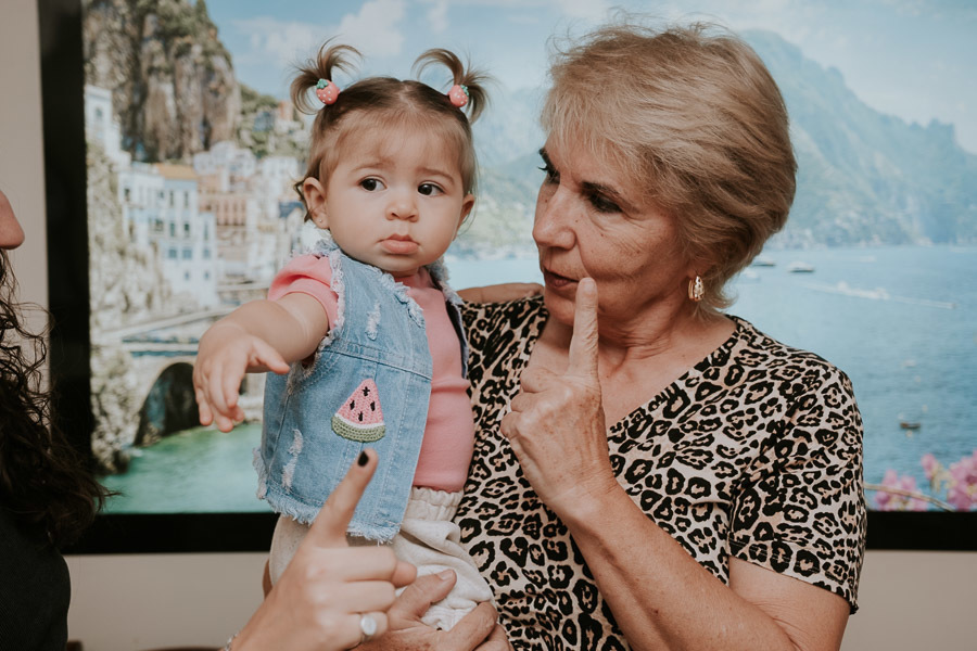 Festa infantil com tema frutas de Serena no Restaurante Famiglia Geraci por Anderson Crepaldi Fotografia