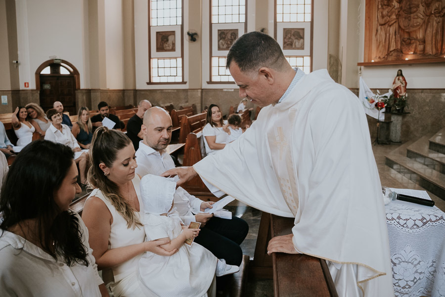Batizado na Igreja Nossa Senhora de Fátima de Cecília por Anderson Crepaldi Fotografia