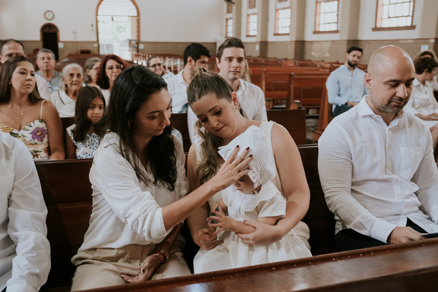 Batizado na Igreja Nossa Senhora de Fátima de Cecília por Anderson Crepaldi Fotografia