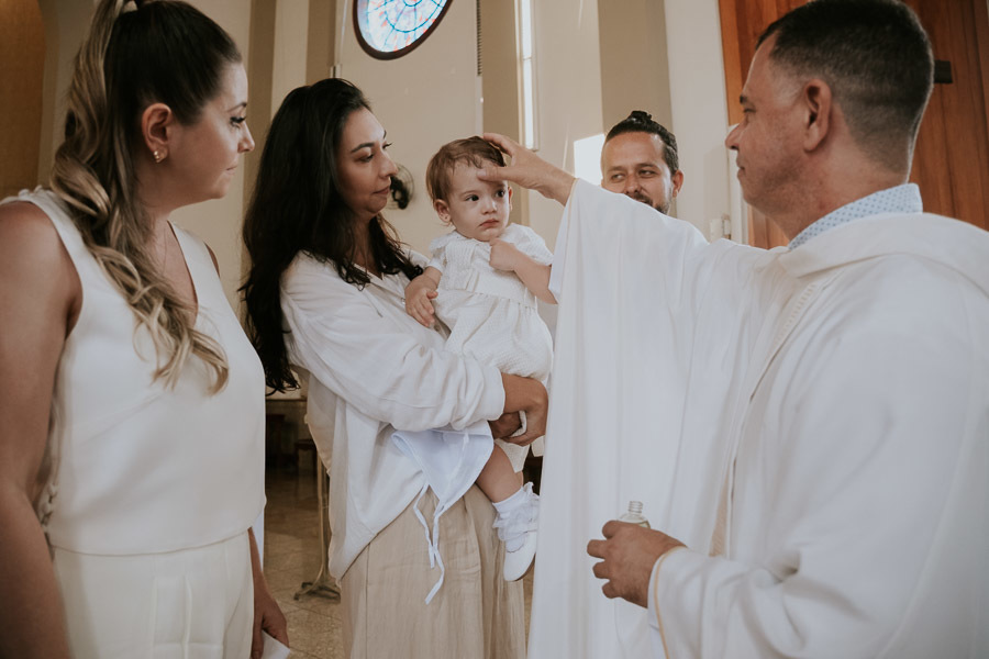 Batizado na Igreja Nossa Senhora de Fátima de Cecília por Anderson Crepaldi Fotografia
