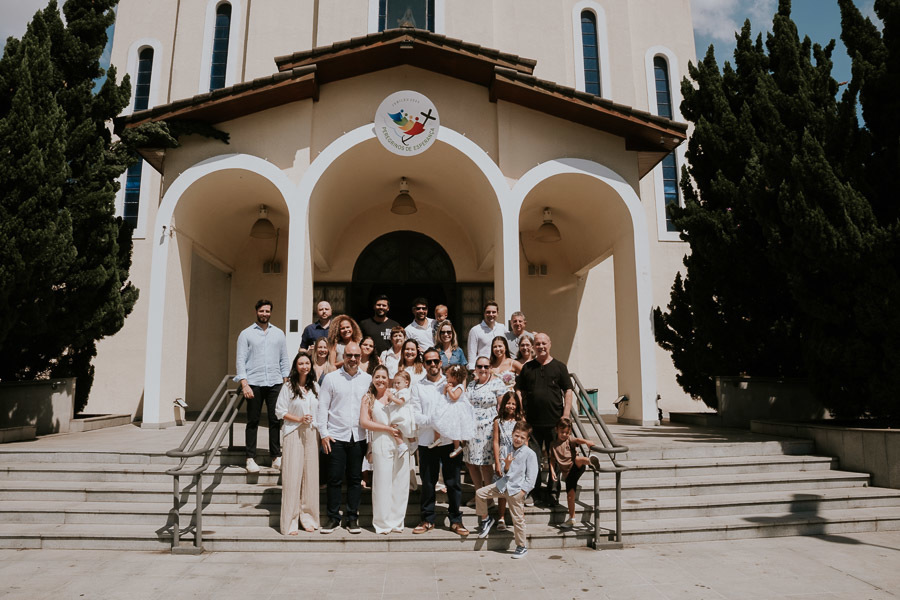 Batizado na Igreja Nossa Senhora de Fátima de Cecília por Anderson Crepaldi Fotografia