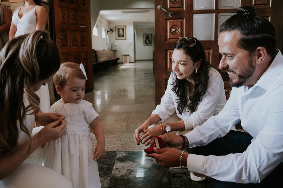 Batizado na Igreja Nossa Senhora de Fátima de Cecília por Anderson Crepaldi Fotografia
