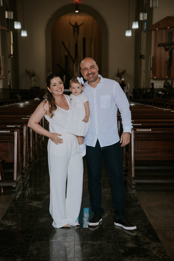 Batizado na Igreja Nossa Senhora de Fátima de Cecília por Anderson Crepaldi Fotografia