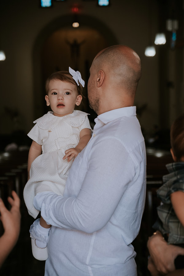Batizado na Igreja Nossa Senhora de Fátima de Cecília por Anderson Crepaldi Fotografia