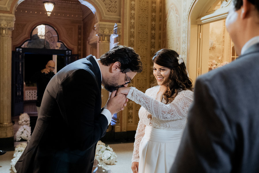 Casamento no Palacete Rosa, em São Paulo de Alane e Renan por Anderson Crepaldi Fotografia