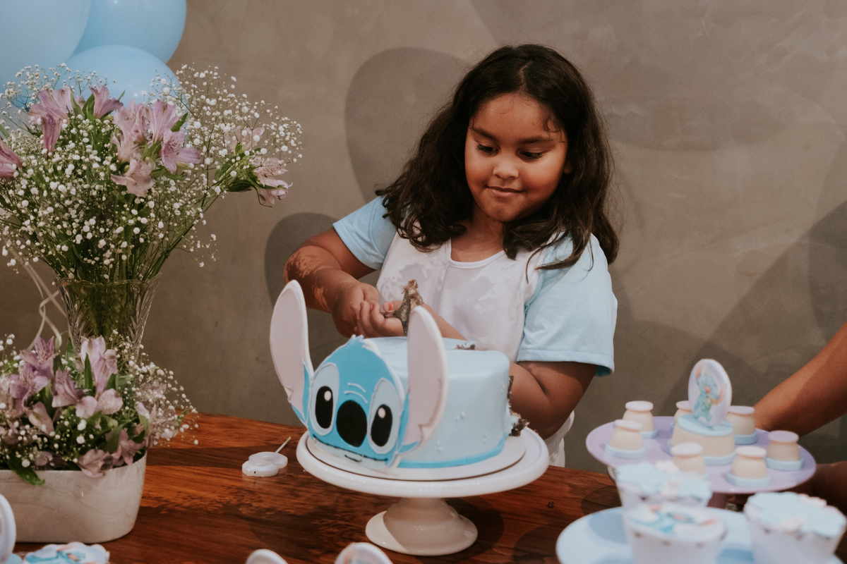 Festa do pijama com tema Lilo & Stitch de Maria Luiza por Anderson Crepaldi FOotgrafia