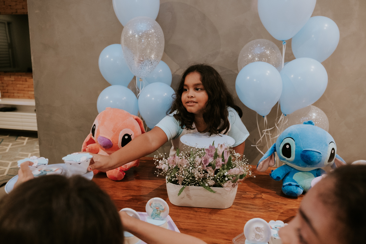 Festa do pijama com tema Lilo & Stitch de Maria Luiza por Anderson Crepaldi FOotgrafia