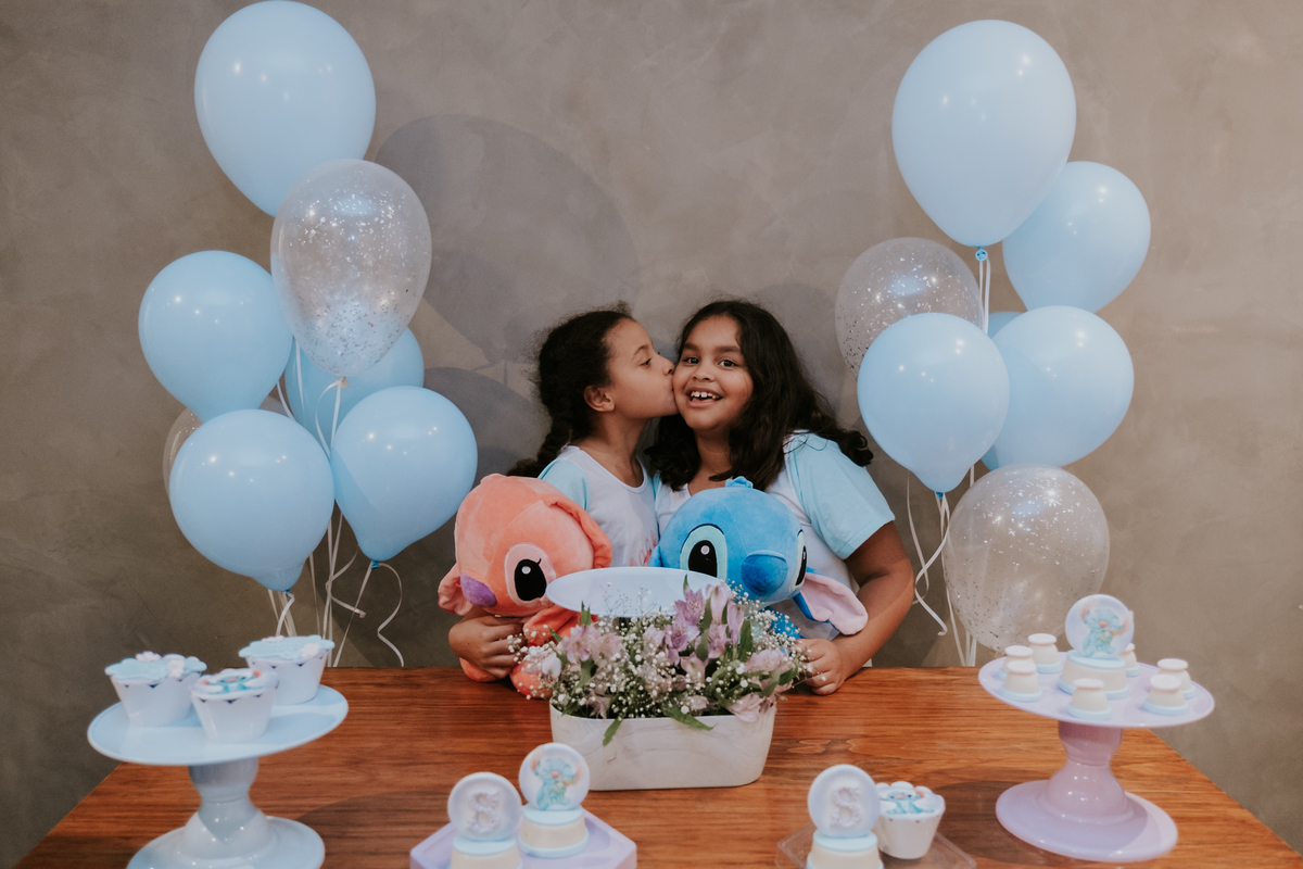 Festa do pijama com tema Lilo & Stitch de Maria Luiza por Anderson Crepaldi FOotgrafia