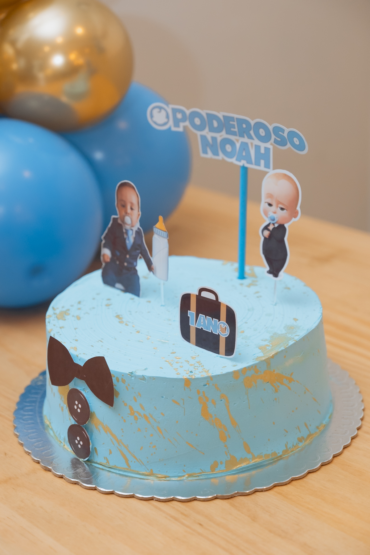 Festa de aniversário infantil do Noah com tema O Poderoso Chefinho por Anderson Crepaldi Fotografia