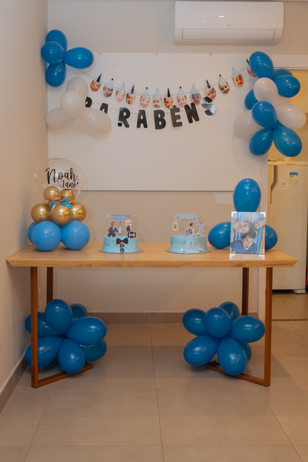 Festa de aniversário infantil do Noah com tema O Poderoso Chefinho por Anderson Crepaldi Fotografia