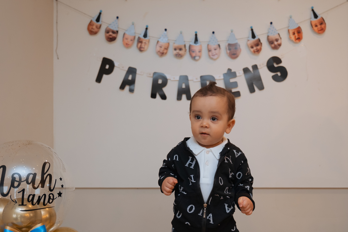 Festa de aniversário infantil do Noah com tema O Poderoso Chefinho por Anderson Crepaldi Fotografia