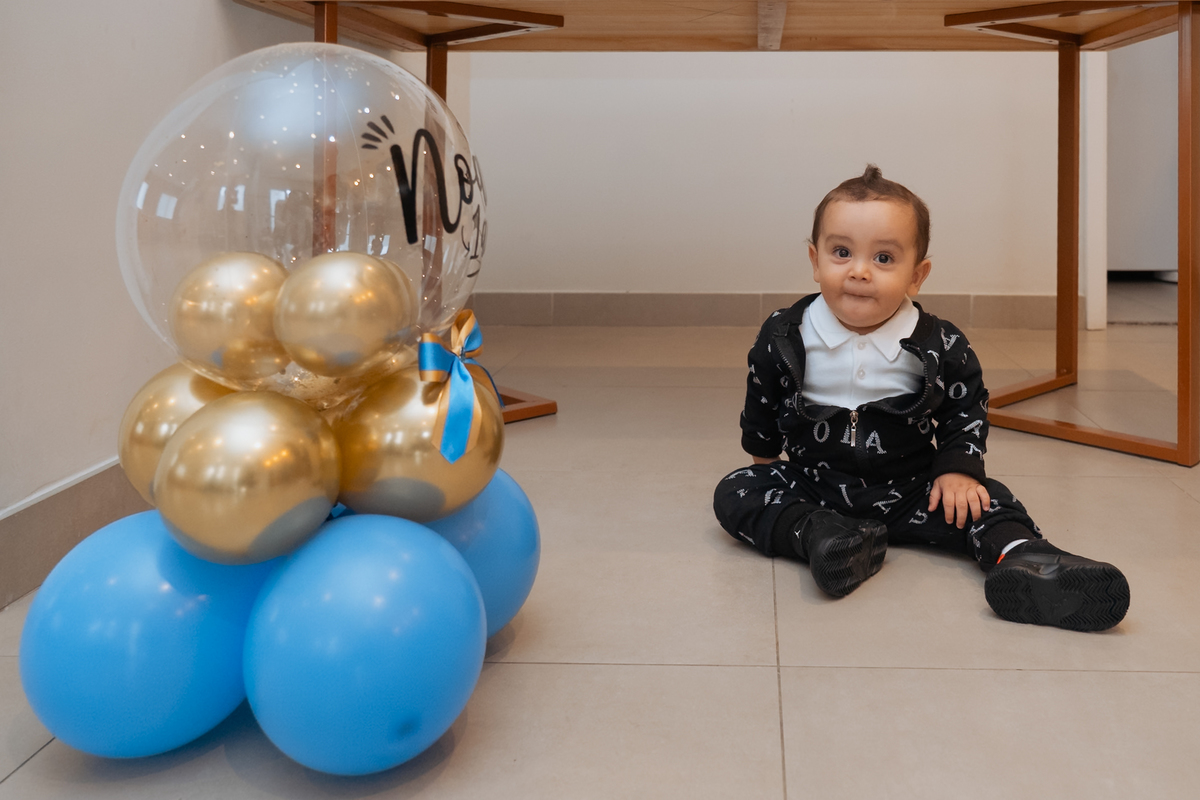 Festa de aniversário infantil do Noah com tema O Poderoso Chefinho por Anderson Crepaldi Fotografia